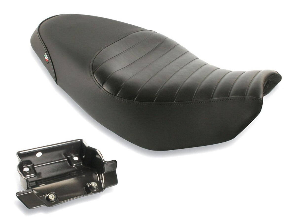 DUCATI - SCRAMBLER 2015+ - World Sport Performance Seat, Black Pleated